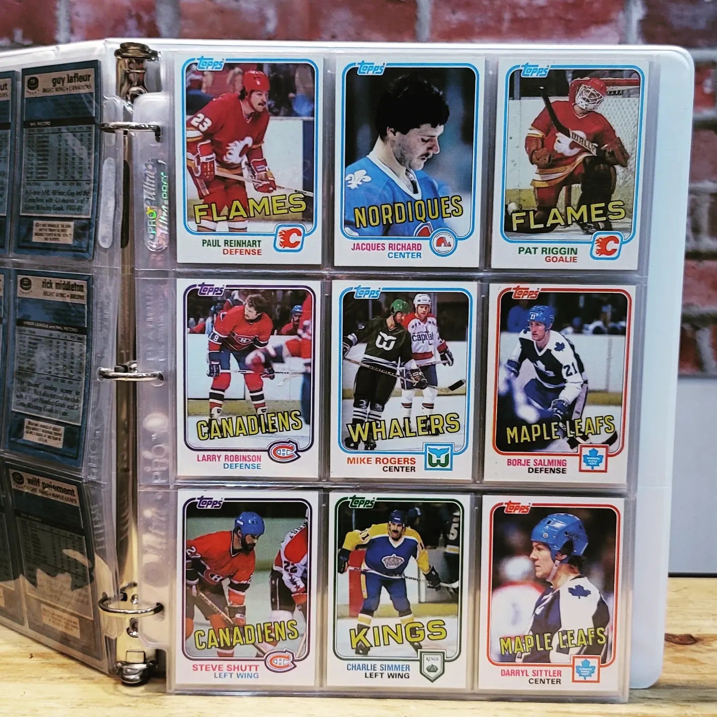 1981/82 Topps Hockey Cards Complete Set (132 Cards)