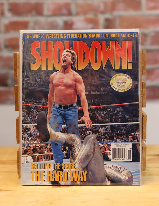 Original WWF WWE Showdown Vintage Wrestling Magazine Roddy Piper/Goldust (May 1996)
