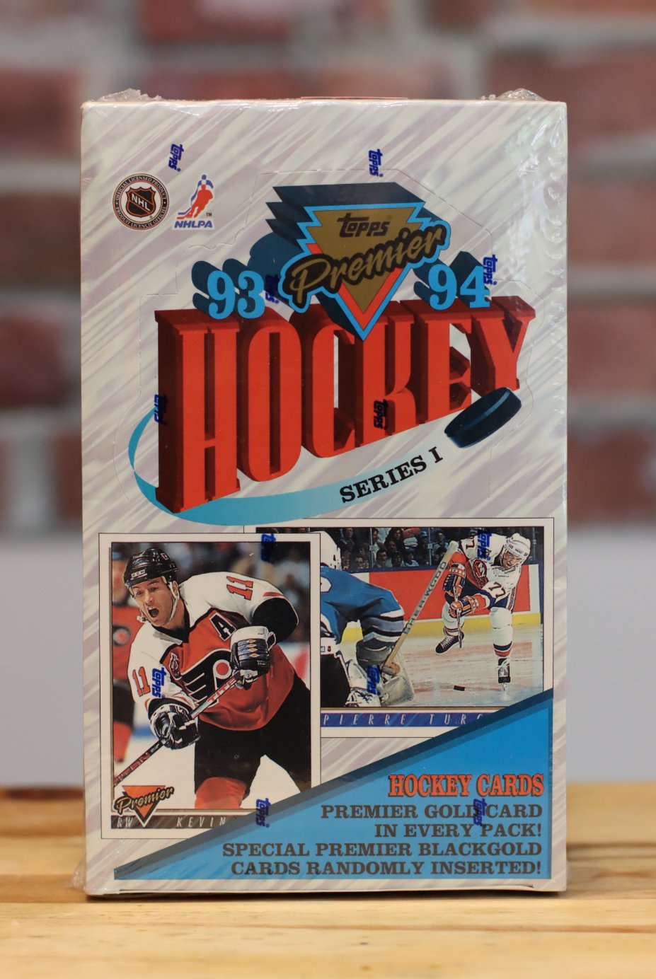 1993/94 Topps Premier Hockey Cards Series 1 Hobby Wax Box (36 Packs)