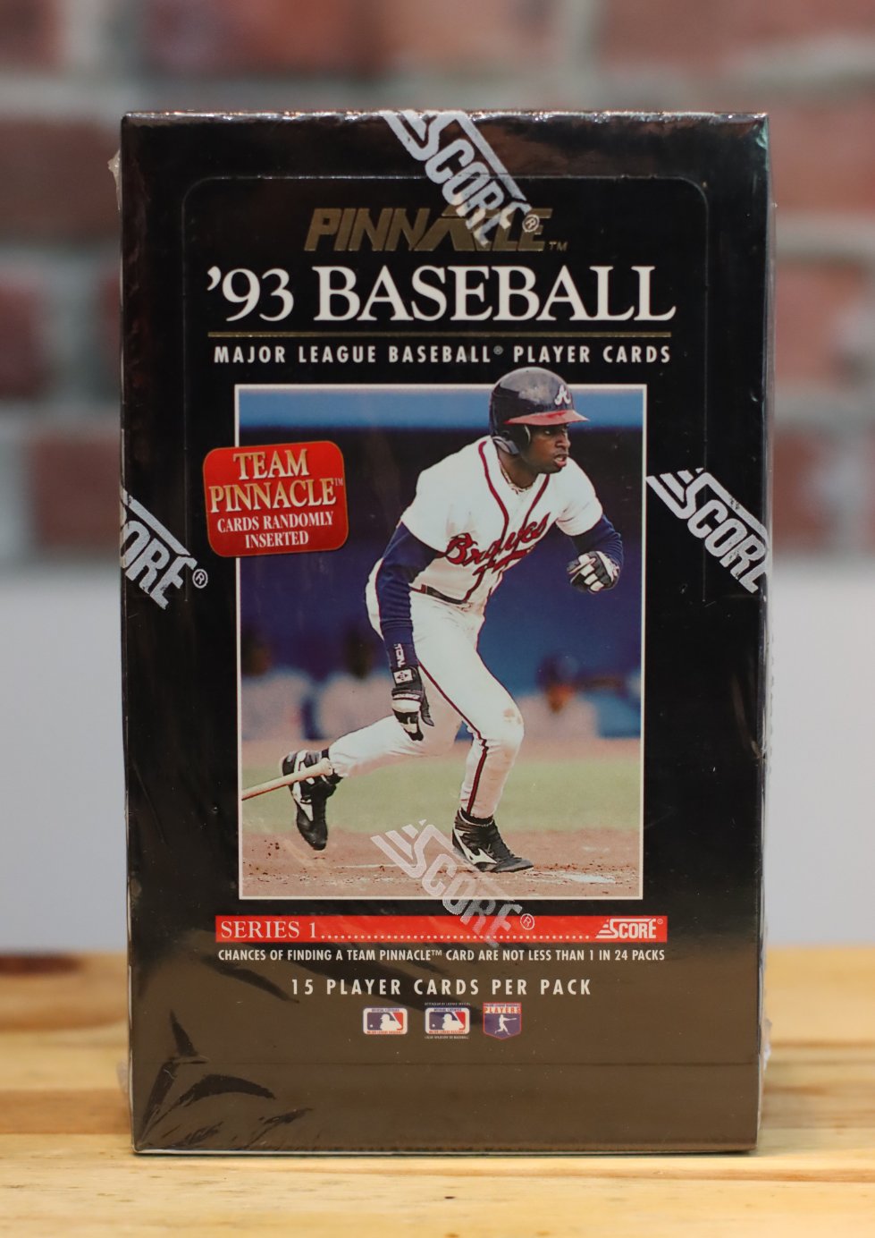 1993 Score Pinnacle Baseball Cards Series 1 Hobby Wax Box (36 Packs)