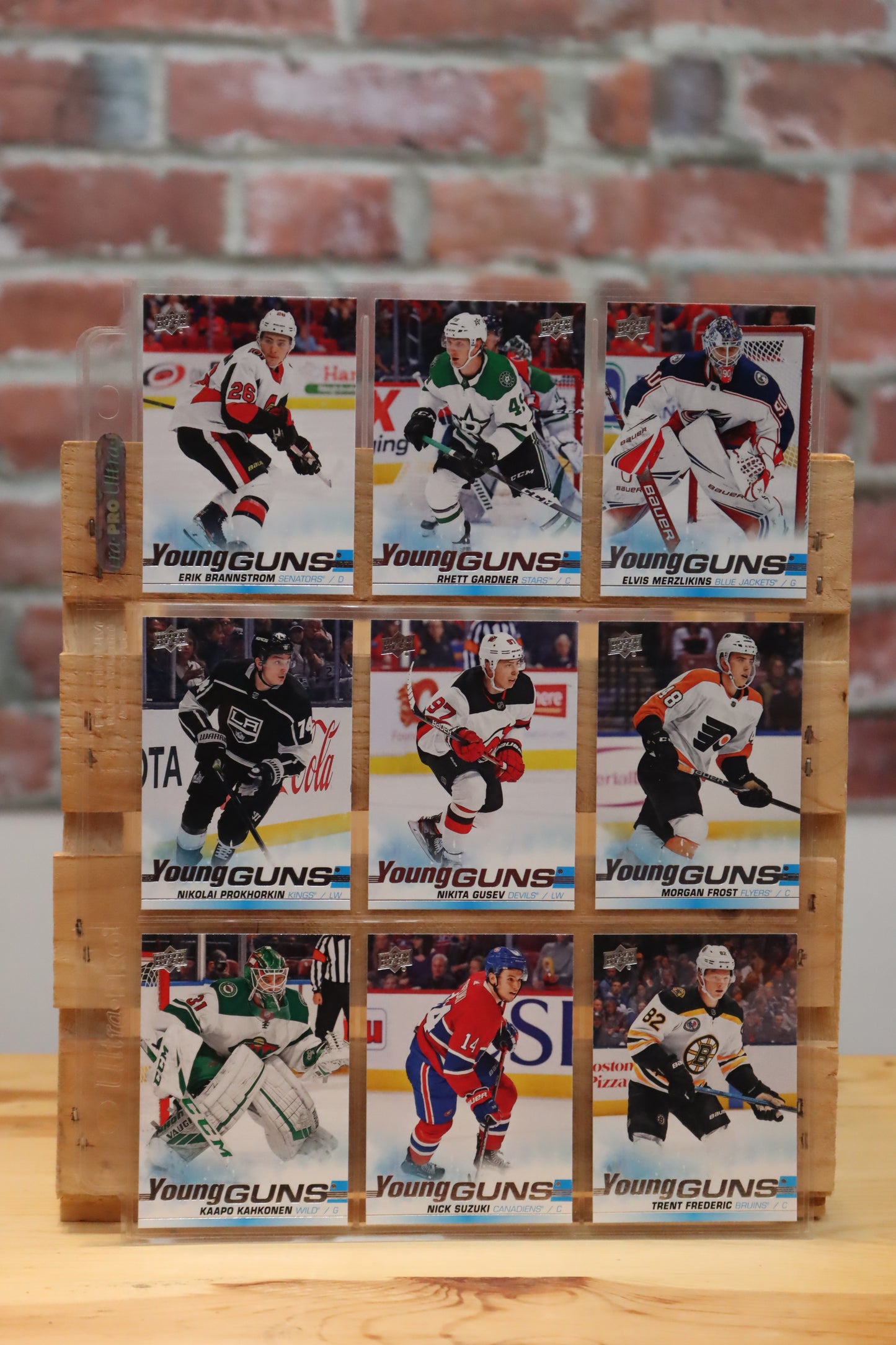 2019/20 Upper Deck Series One & Two Young Guns Set