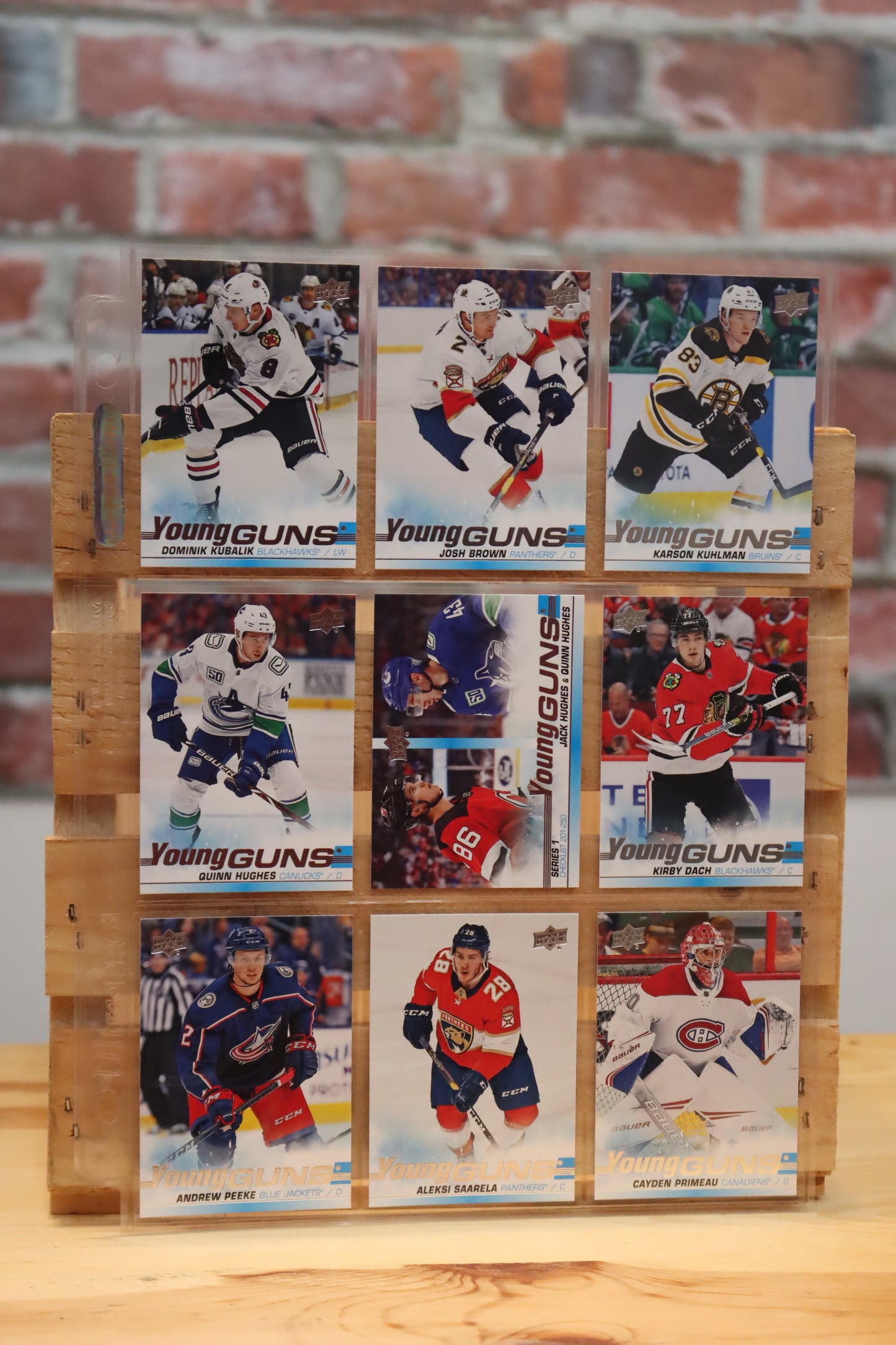 2019/20 Upper Deck Series One & Two Young Guns Set