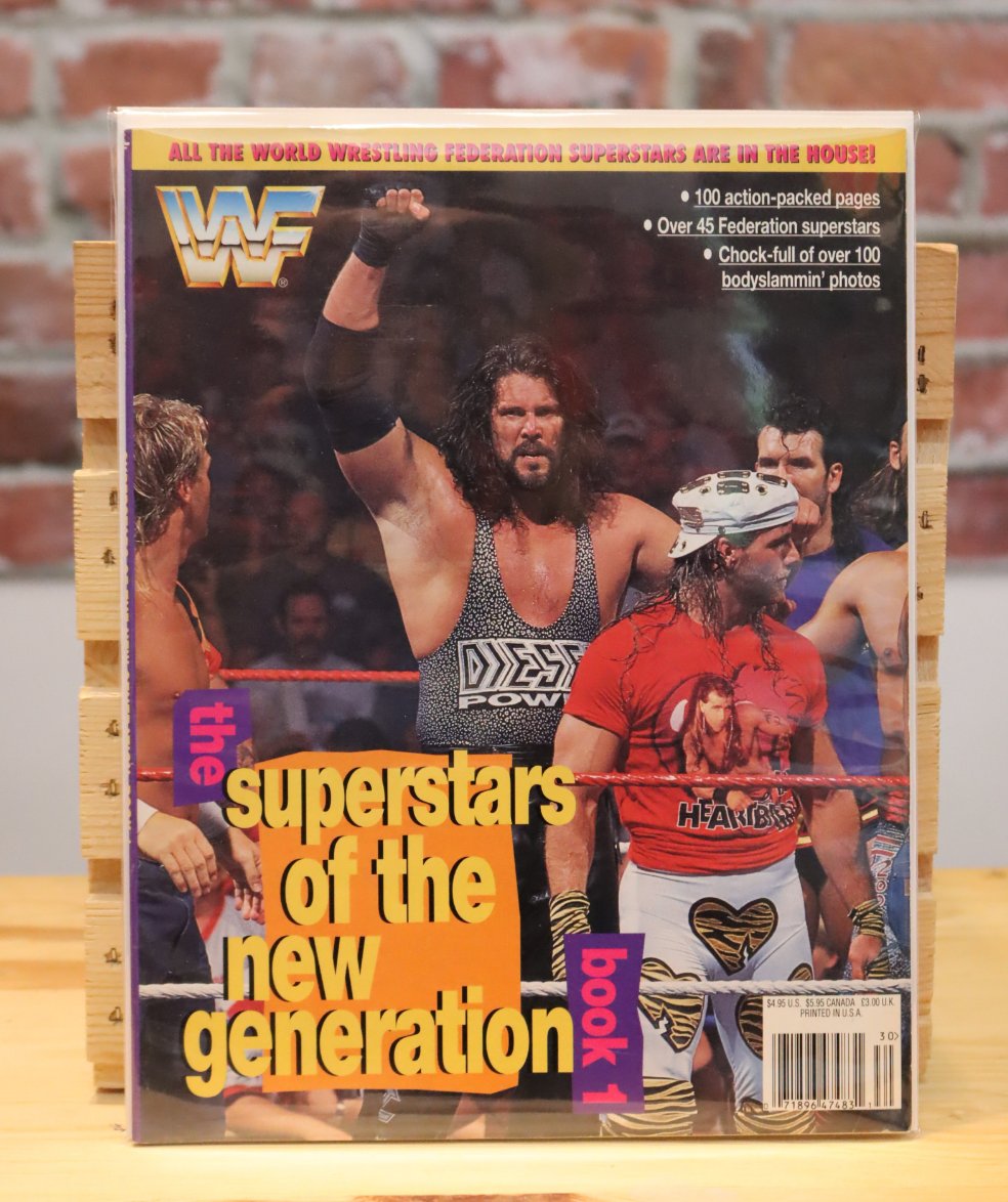 Original WWF WWE Vintage Special Collectors Wrestling Magazine HBK/Diesel (1994)