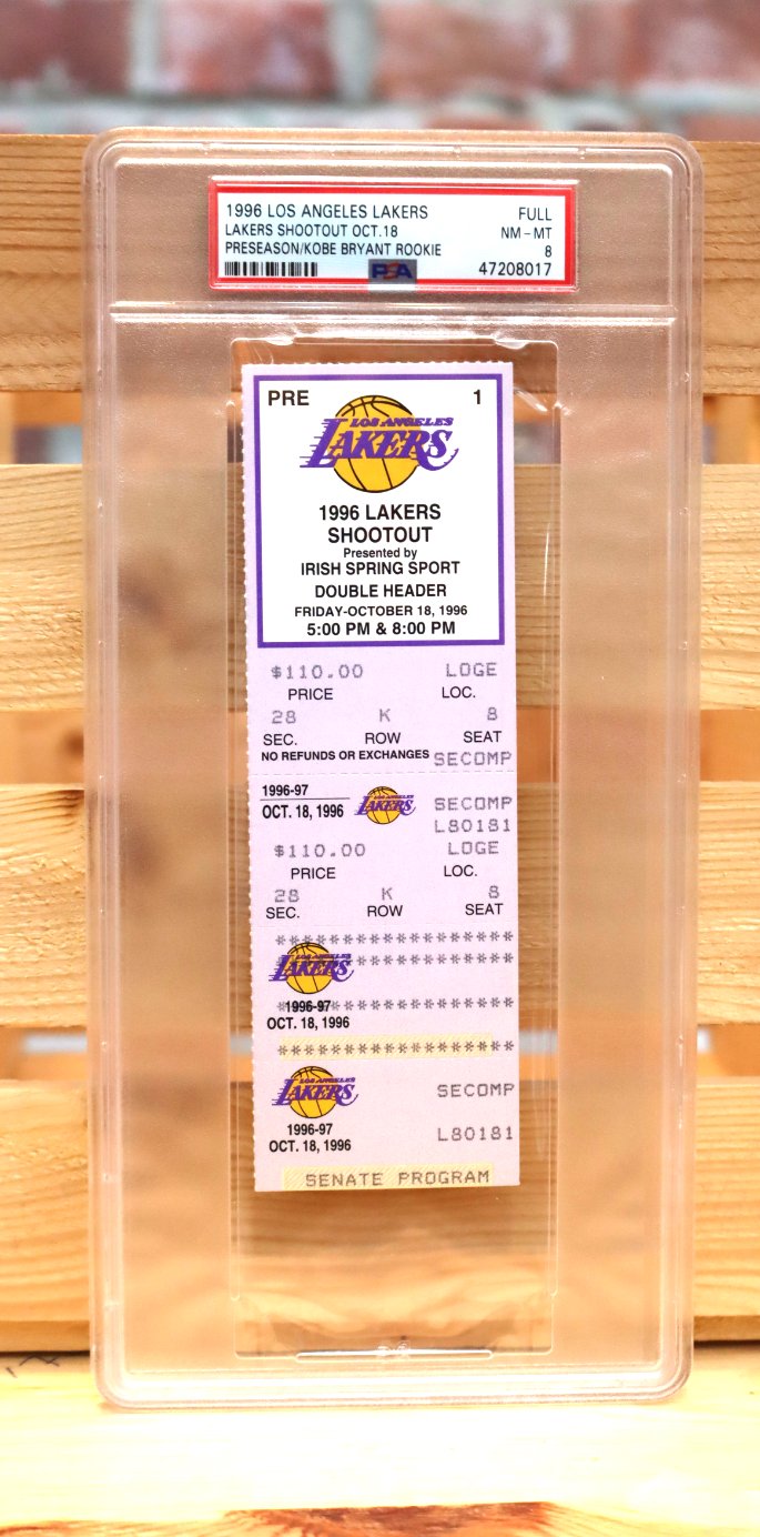October 16th 1996 Los Angeles Lakers Scrimmage Kobe Bryant NBA Debut