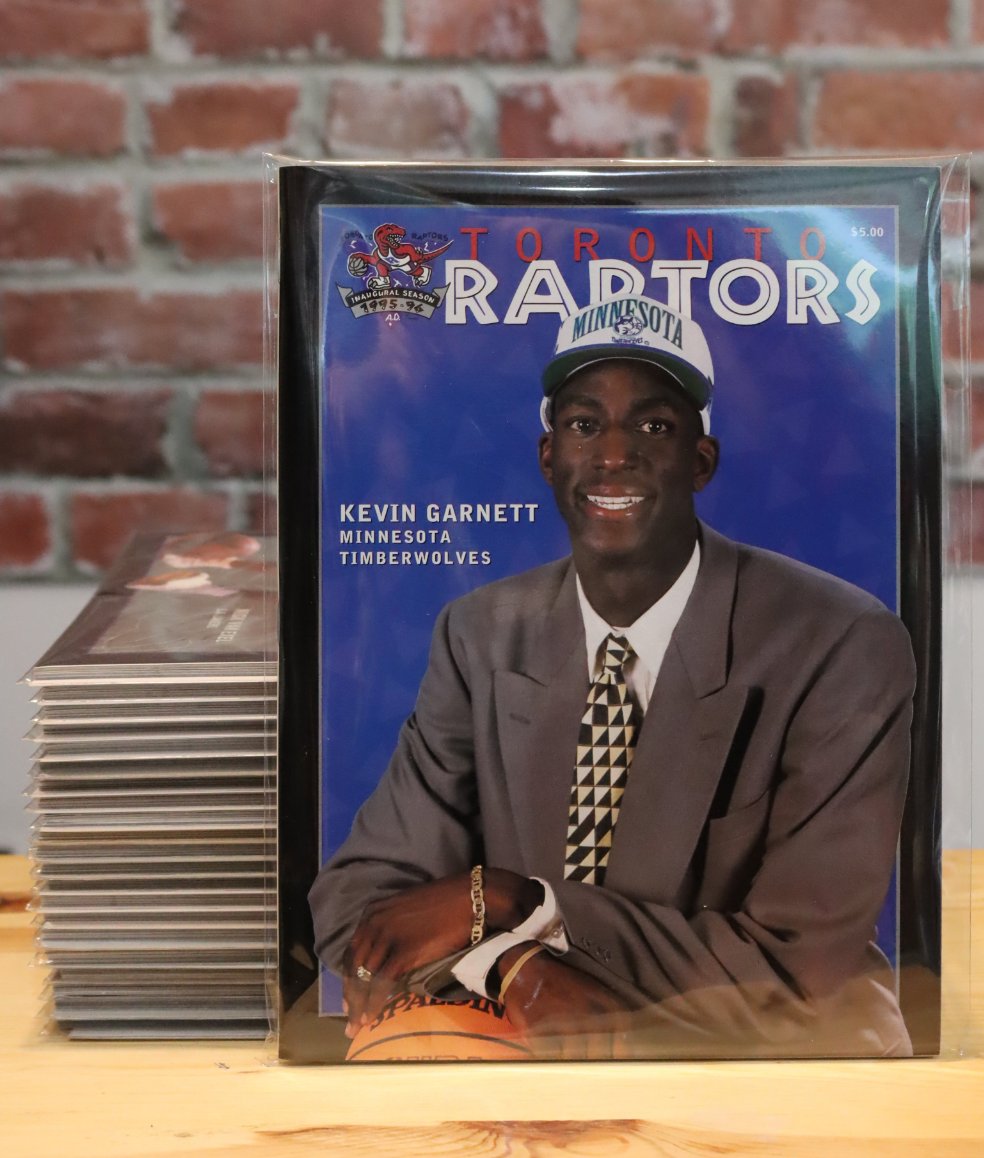 1995 Toronto Raptors Inaugural Season Full Program Collection