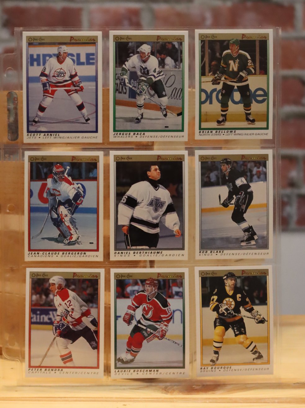 1990/91 OPC O-Pee-Chee Premiere Hockey Card Complete Set
