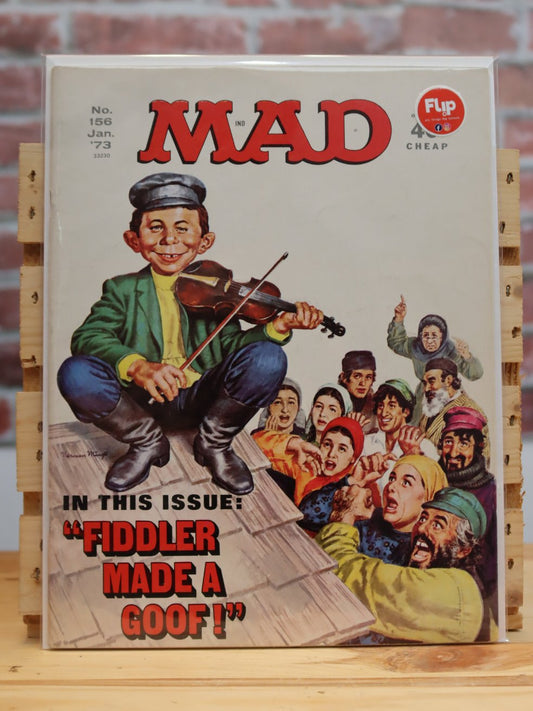 Original Vintage MAD Magazine Issue 156 (January 1973)