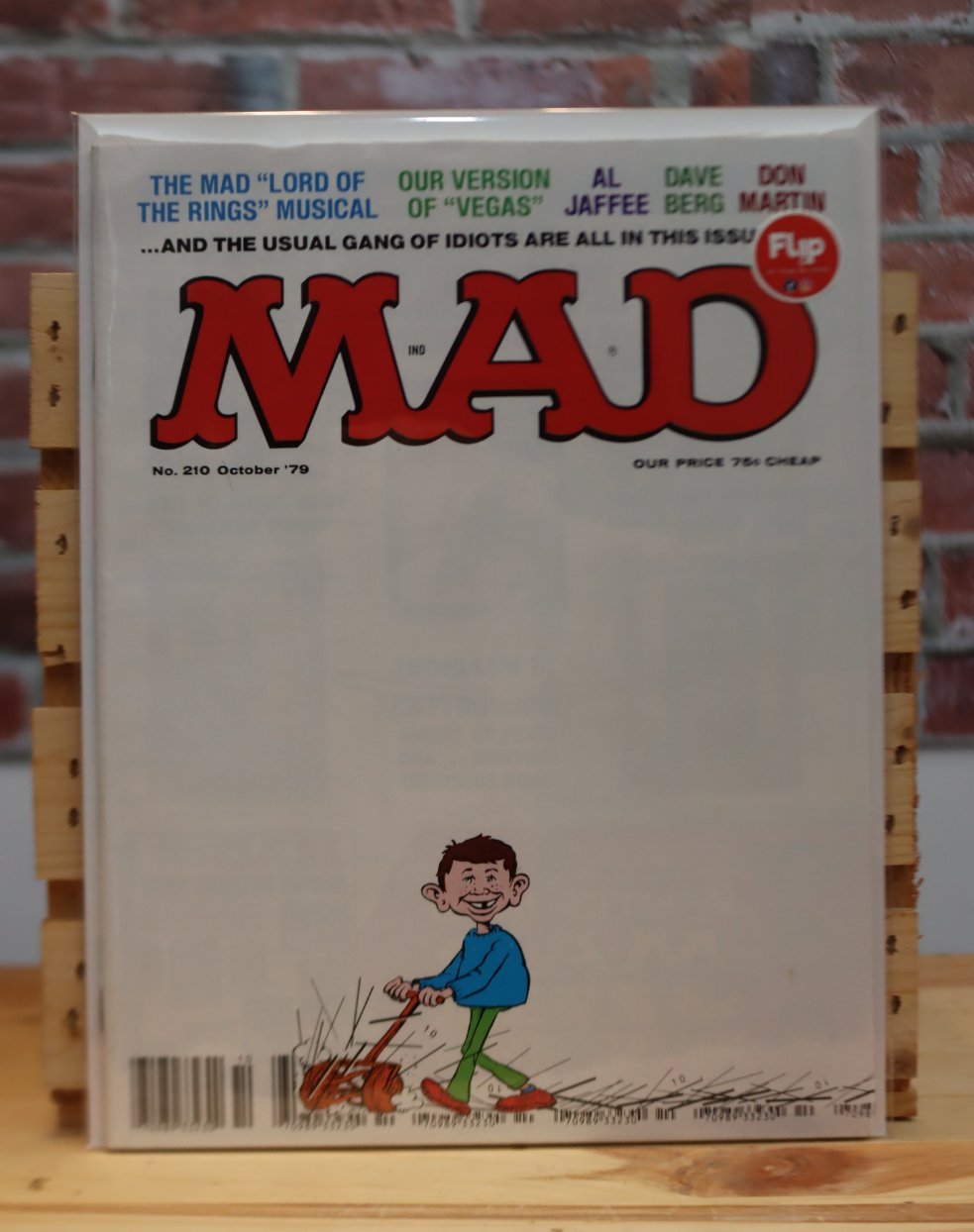 Original Vintage MAD Magazine Issue 210 (October 1979)