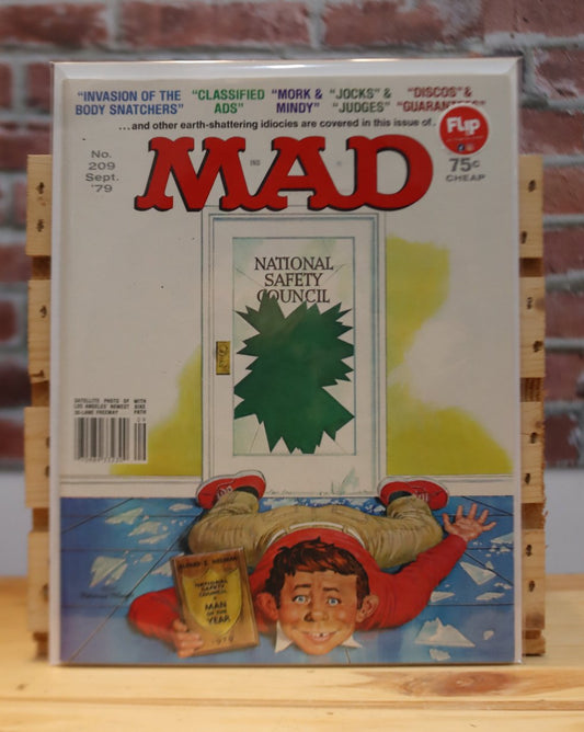 Original Vintage MAD Magazine Issue 209 (September 1979)