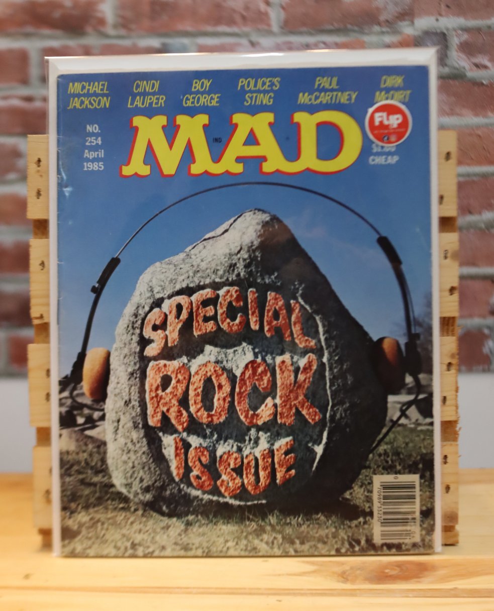 Original Vintage MAD Magazine Issue 254 (April 1985)