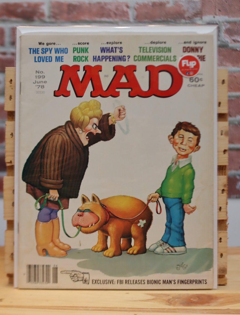 Original Vintage MAD Magazine Issue 199 (June 1979)