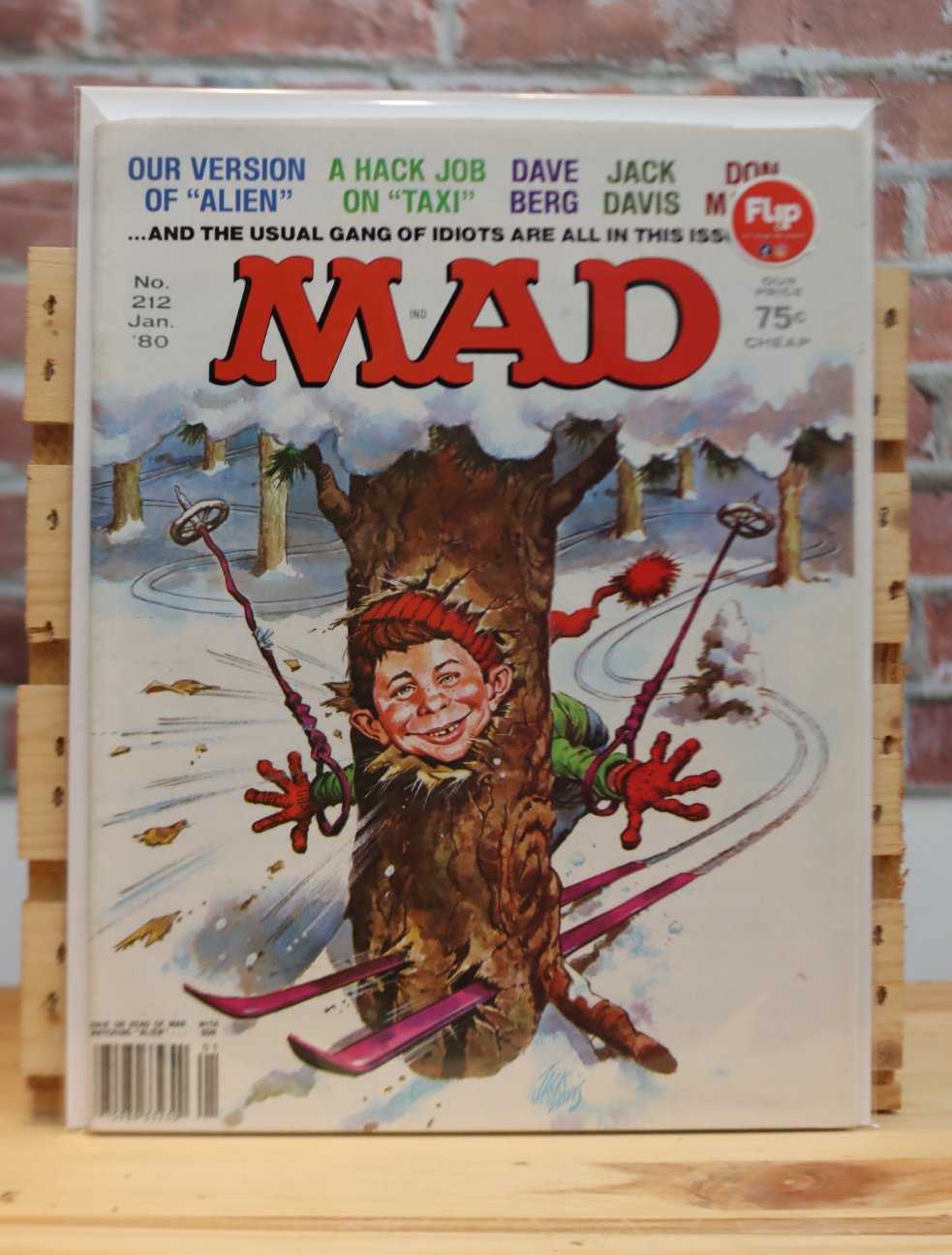 Original Vintage MAD Magazine Issue 212 (January 1980)