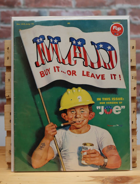 Original Vintage MAD Magazine Issue 144 (July 1971)