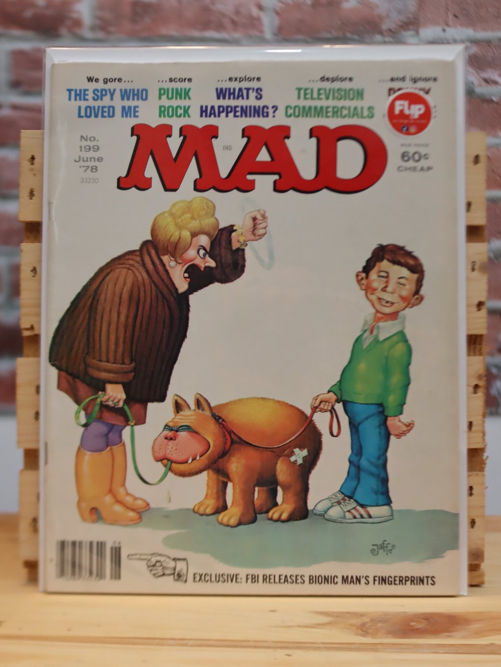 Original Vintage MAD Magazine Issue 199 (June 1978)