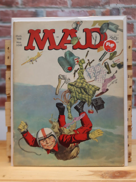 Original Vintage MAD Magazine Issue 106 (October 1966)