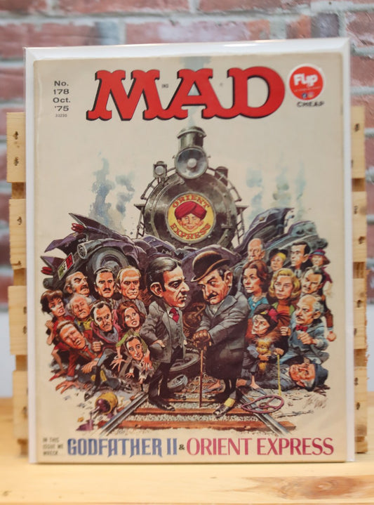 Original Vintage MAD Magazine Issue 178 (October 1975)