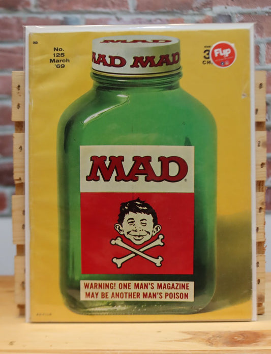 Original Vintage MAD Magazine Issue 126 (March 1969)
