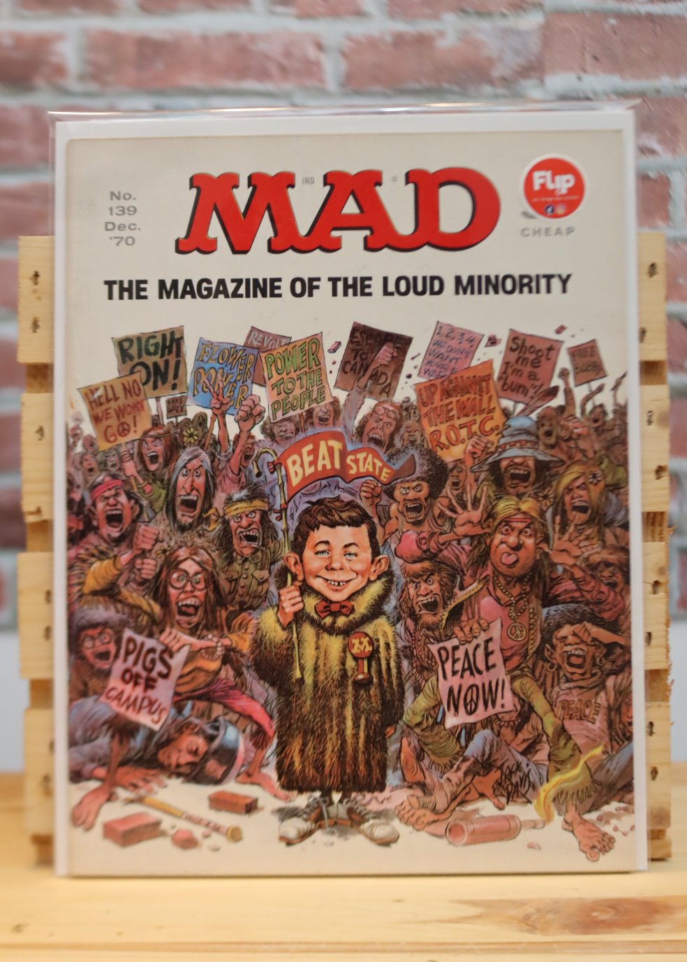 Original Vintage MAD Magazine Issue 139 (December 1970)