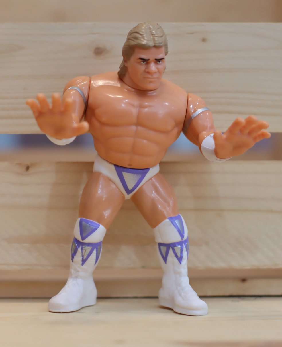 1992 Hasbro Narcissist Lex Luger Loose Wrestling Figure Mint!