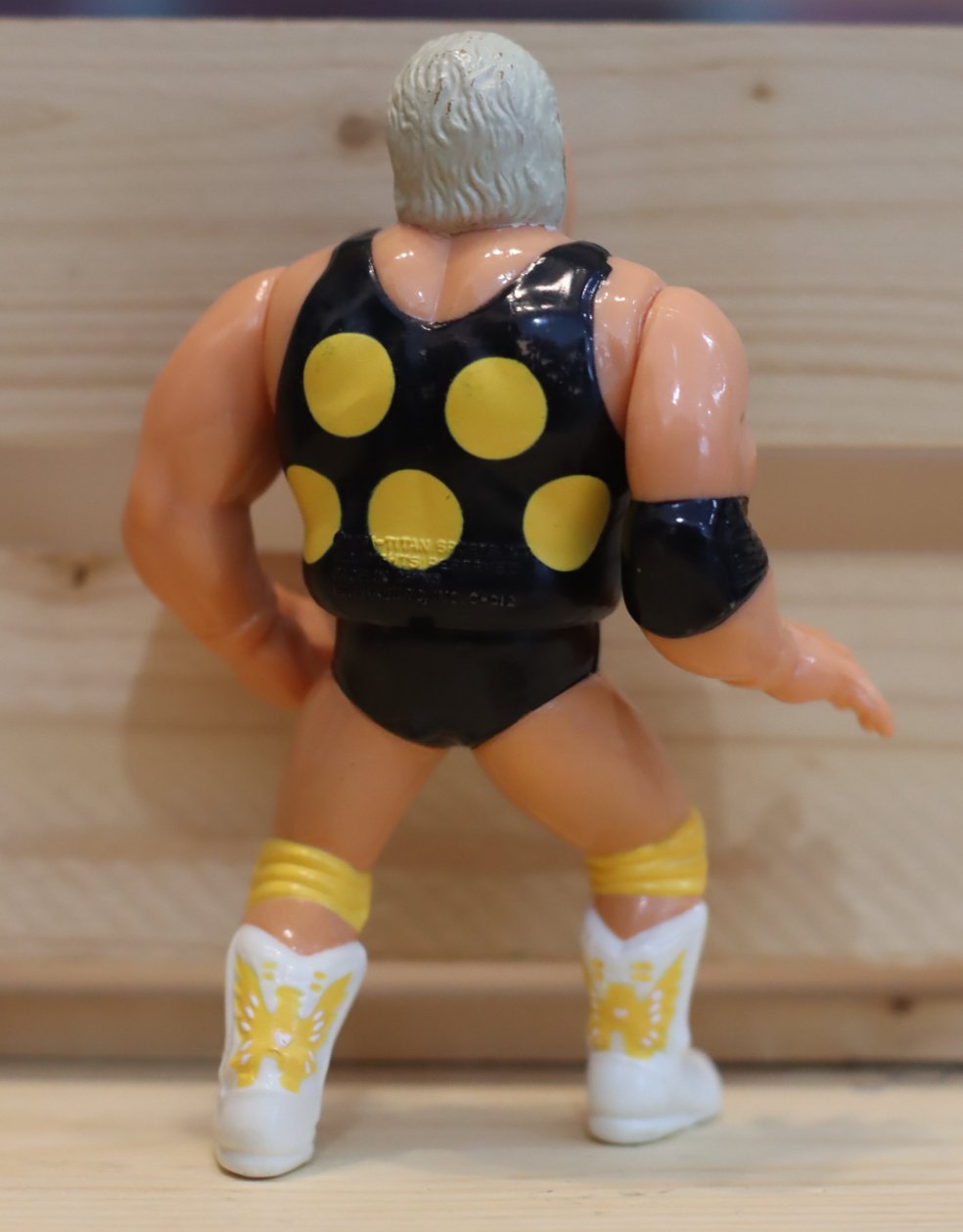 1992 Hasbro Dusty Rhodes Moving Arms Loose WWF Wrestling Figure - Great Shape!