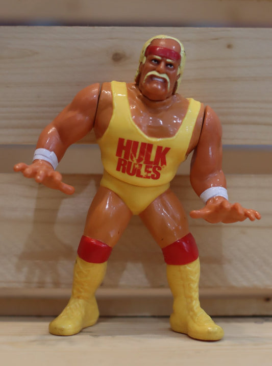1991 Hasbro Hulk Rules Hogan Rare Loose Wrestling Figure Mint!