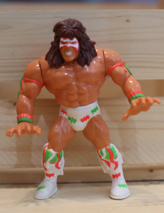 1992 Hasbro Ultimate Warrior Loose WWF Wrestling Figure Mint!