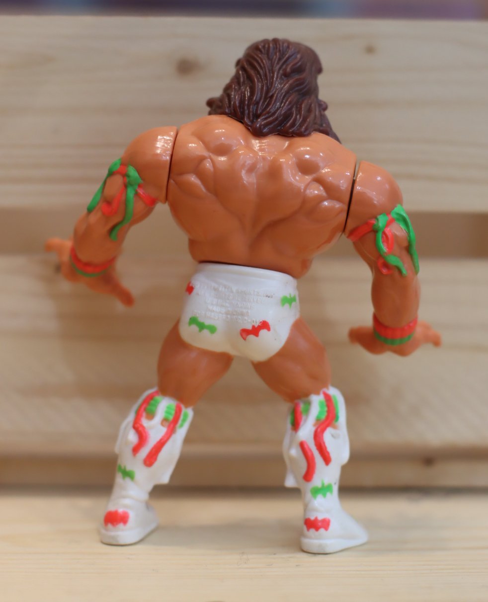 1992 Hasbro Ultimate Warrior Loose WWF Wrestling Figure Mint!