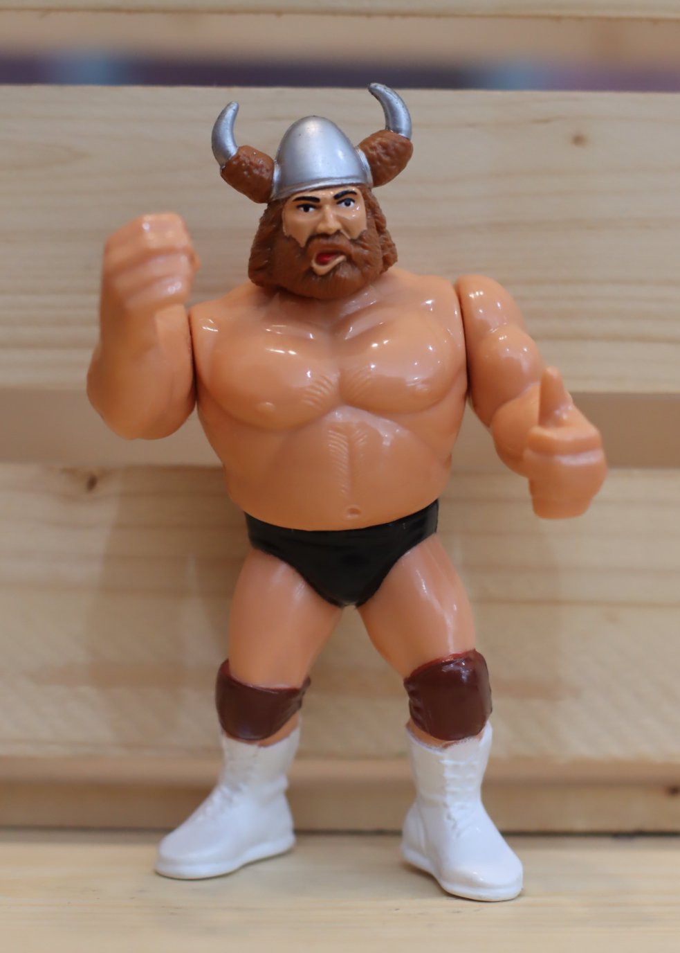 1991 Hasbro The Berserker Loose WWF Wrestling Figure Mint!