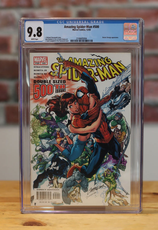 Amazing Spider-Man #500 Graded CGC 9.8 Comic Book