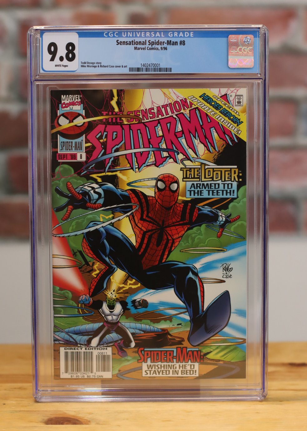 Sensational Spider-Man #8  Graded CGC 9.8 Marvel Comic Book