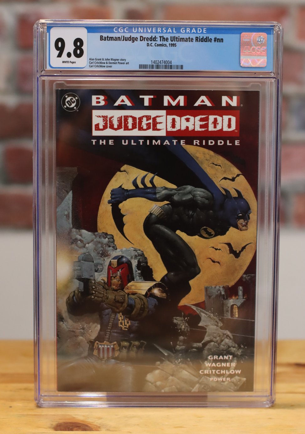 Batman/Judge Dread The Ultimate Riddle Graded CGC 9.8 DC Comic Book