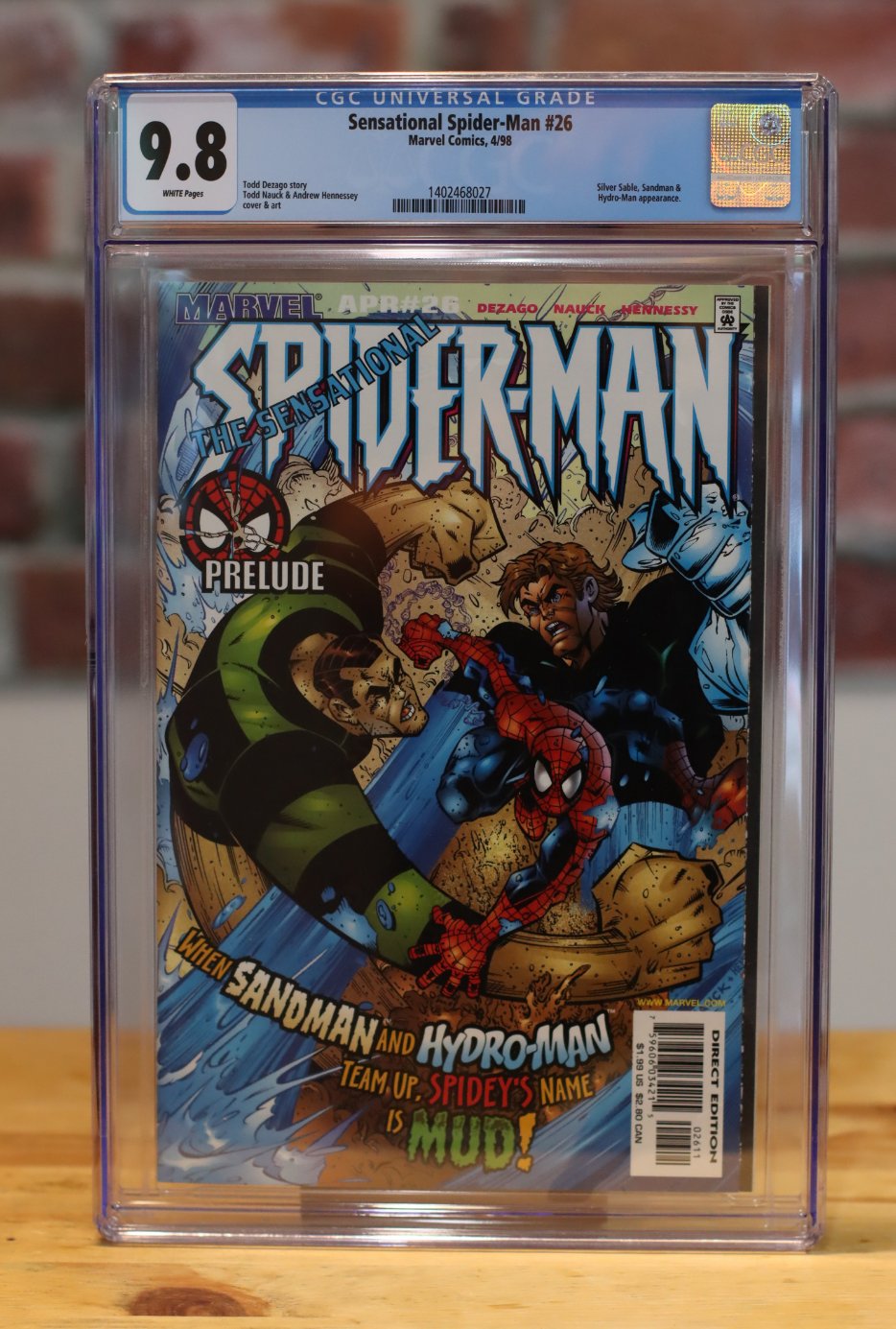 Sensational Spider-Man #26 Graded CGC 9.8 Marvel Comic Book