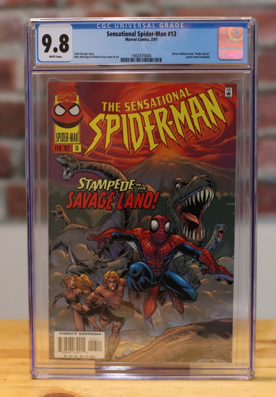 Sensational Spider-Man #13 Graded CGC 9.8 Marvel Comic Book