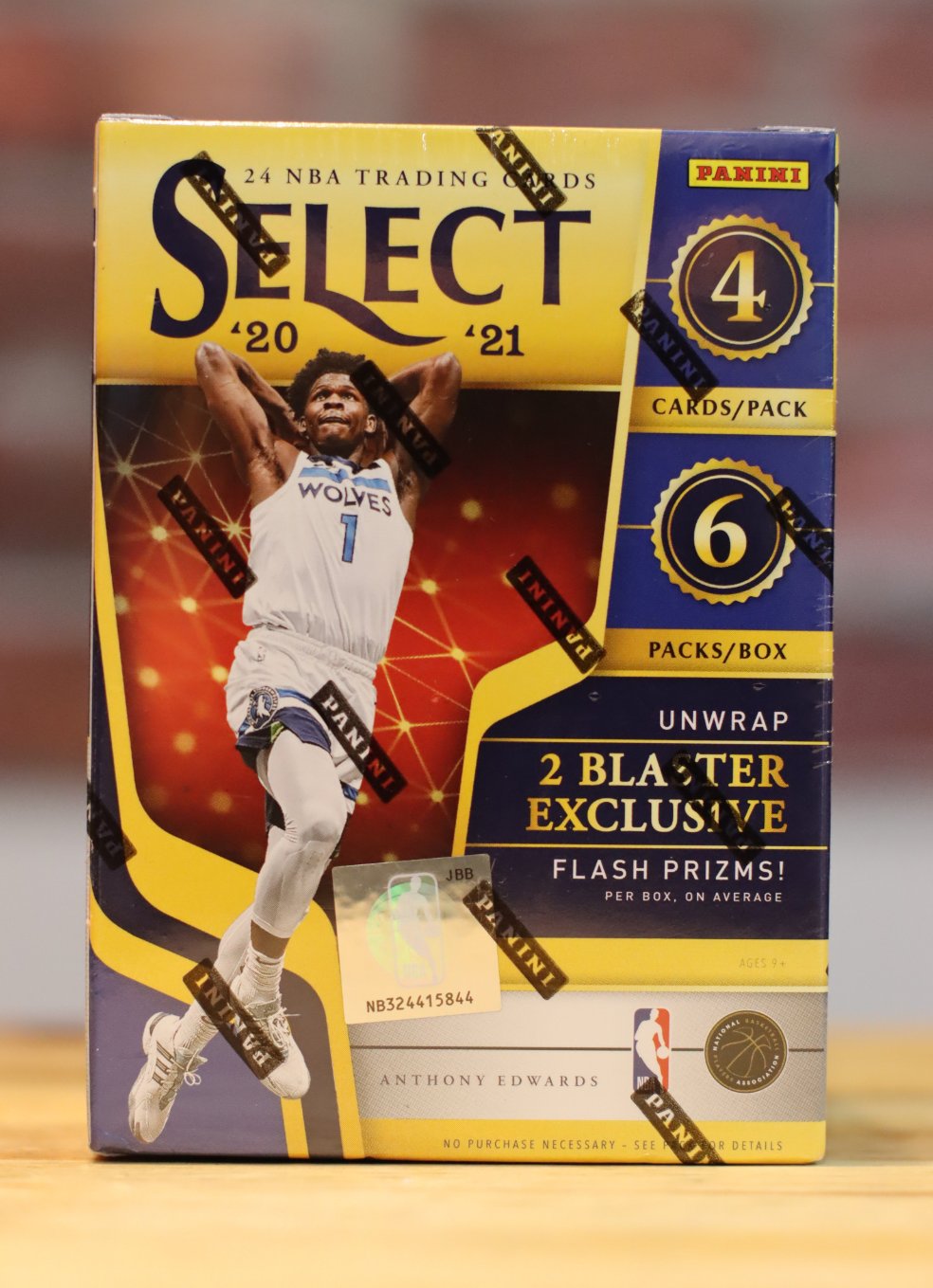 2020/21 Panini Select Basketball Cards Retail Blaster Box (6 Packs)