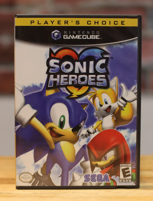 Sonic Heroes Nintendo GameCube Original Case & Disc