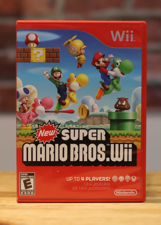 Super Mario Bros Wii Comes With Original Case