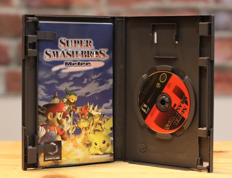 Super Smash Mario Bros Melee Nintendo GameCube Video Game Complete