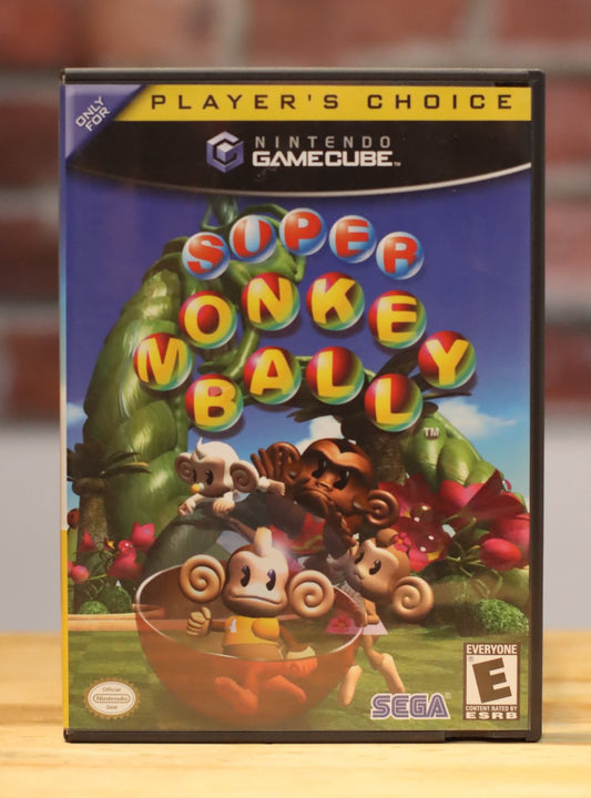 Super Monkey Ball Nintendo GameCube Video Game Complete