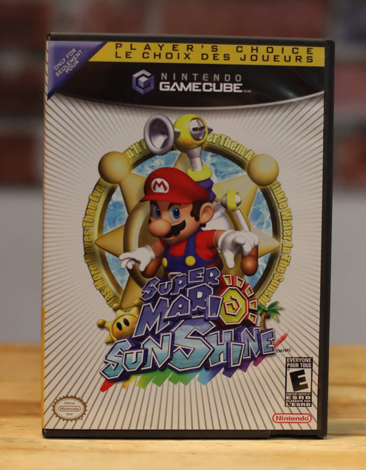 Super Mario Sunshine Nintendo GameCube Video Game Complete