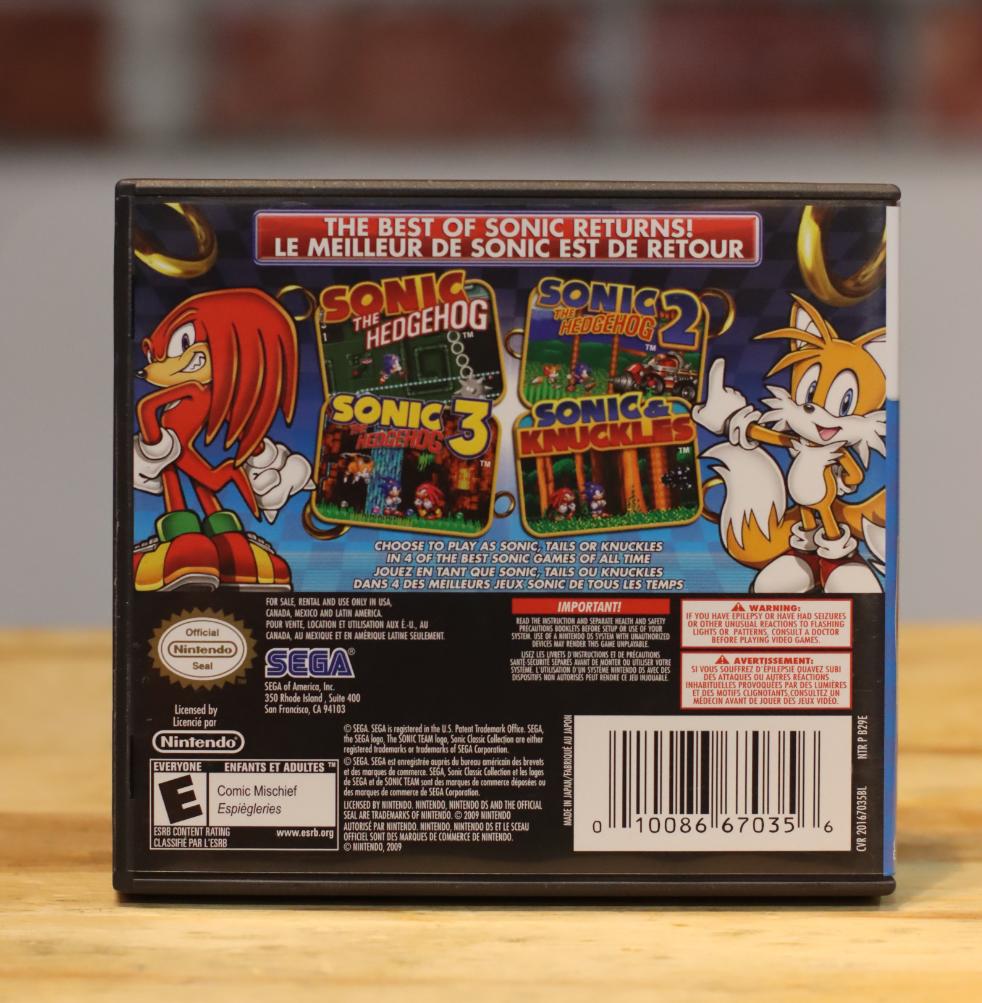 Sonic Classic Collection - Play Game Online