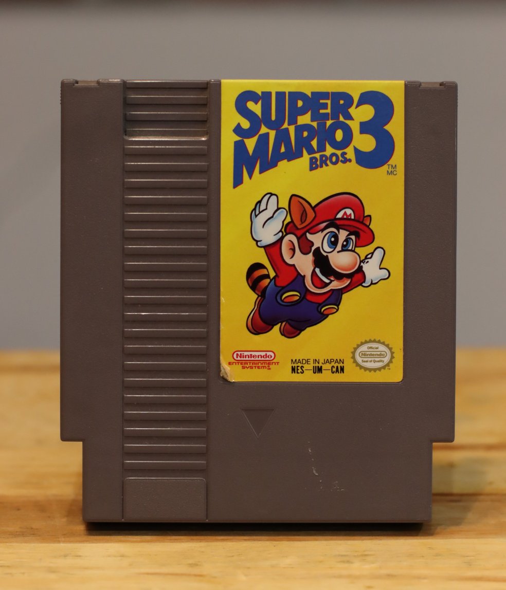 Super Mario Bros 3 Original NES Nintendo Video Game Tested