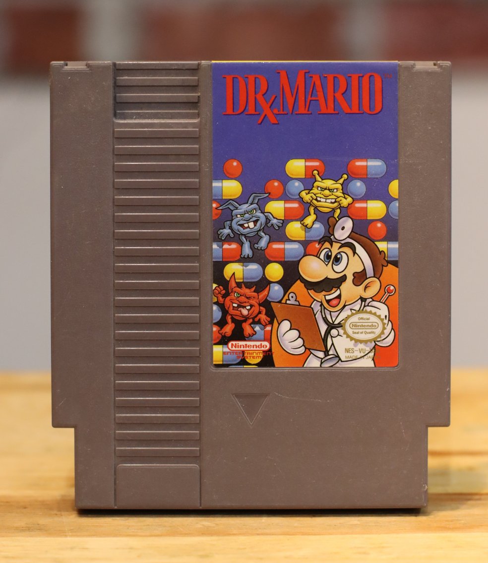 Dr. Mario Original NES Nintendo Video Game Tested