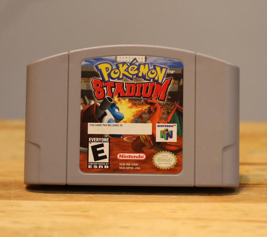 Pokémon Stadium Nintendo N64 Video Game Tested