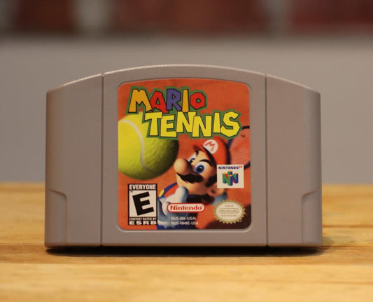 Mario Tennis Nintendo N64 Video Game Tested