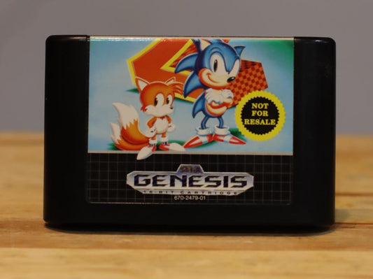 Sonic The Hedgehog 2 Sega Genesis Video Game Tested