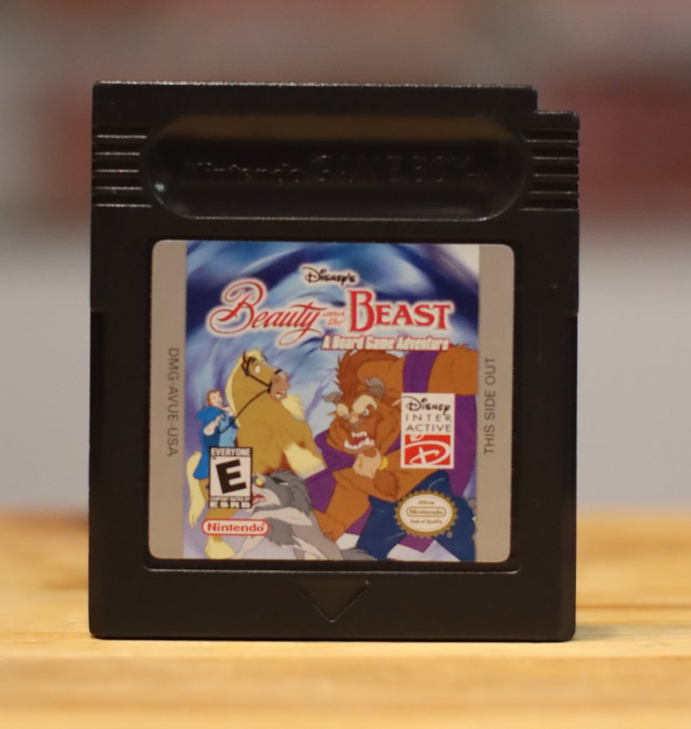 Beauty & The Beast Nintendo Game Boy Video Game Tested