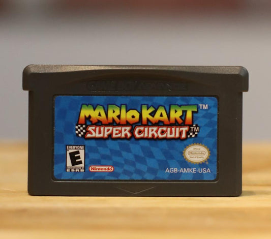 Mario Kart GBA Nintendo Game Boy Advance Tested