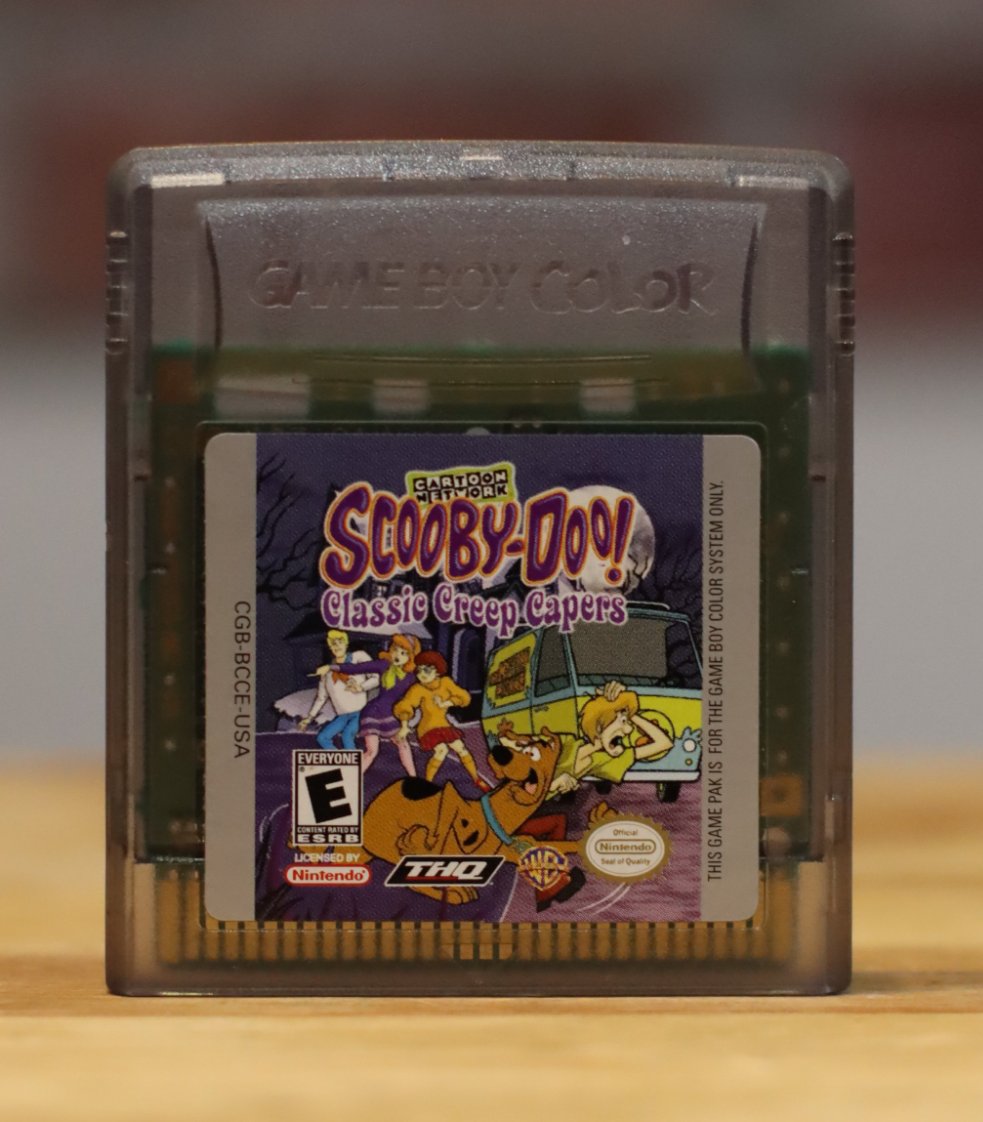 Scooby-Doo Classic Creep Capers Nintendo Game Boy Color Video Game Tested