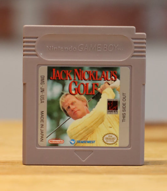 Jack Nicklaus Golf Nintendo Gameboy Video Game Tested