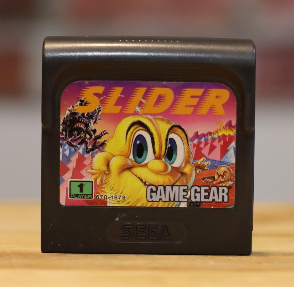 Slider Sega Game Gear Video Game Tested
